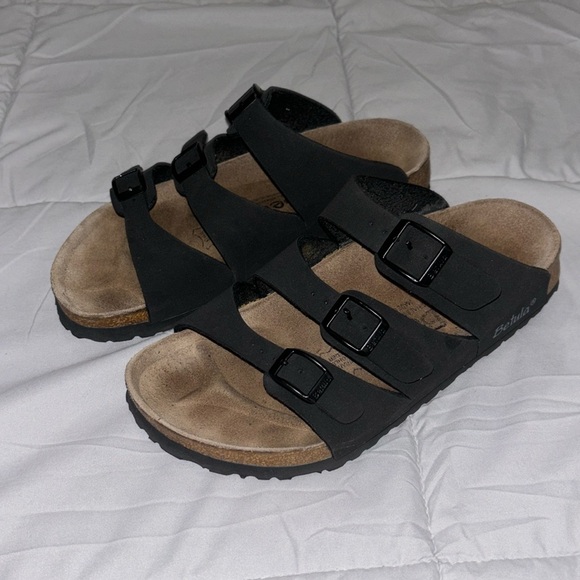 Three-Strap Birkenstock Betula Sandals - BRAND NEW - Picture 3 of 7